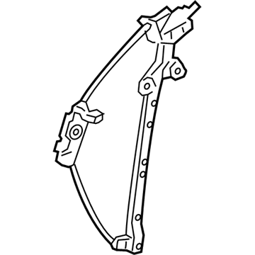 Toyota Corolla Window Regulator - 69801-12272
