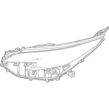 Toyota Sienna Headlight - 81150-08120