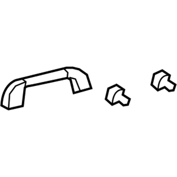 Toyota 74610-30240-A8 Assist Strap, Sand