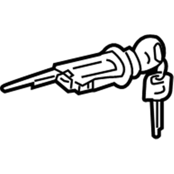 Toyota Avalon Ignition Lock Cylinder - 69057-AA010