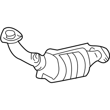 Toyota 17410-07040 Front Pipe