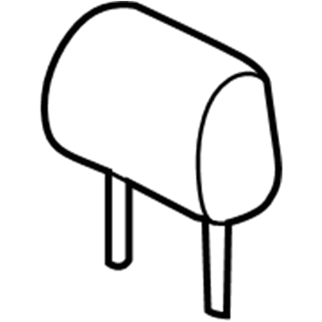 Toyota 71970-0C010-B0 Headrest