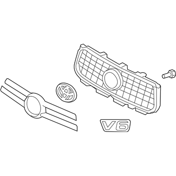 Toyota RAV4 Grille - 53101-42160