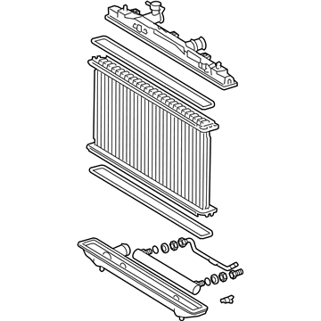 Toyota Radiator - 16400-31520