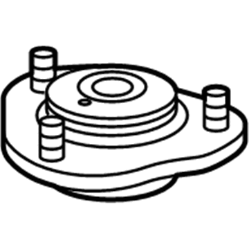 Toyota 48609-12600 Strut Mount, Front