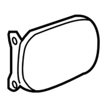 Toyota Highlander Fuel Door - 77350-48060