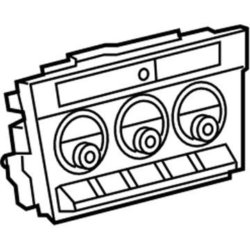 Scion A/C Switch - SU003-04580