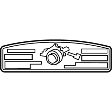 Toyota 11297-50010 Info Label