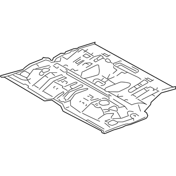 Toyota Floor Pan - 58211-35020