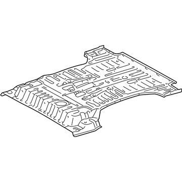 Toyota Land Cruiser Floor Pan - 58311-60560