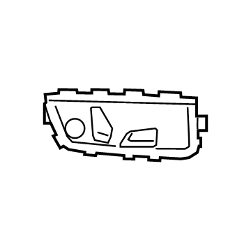 Toyota GR Supra Seat Switch - 84070-WAA07
