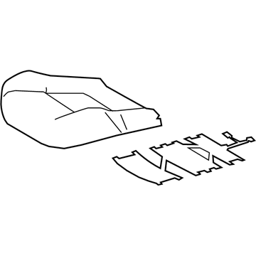 Toyota C-HR Seat Cover - 71072-10A80-C2