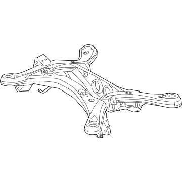Toyota Rear Crossmember - 51206-0E082
