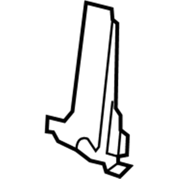 Toyota 58706-02010 Rear Body Panel Bracket