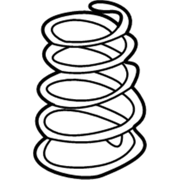 Toyota Highlander Coil Springs - 48231-48190