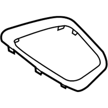 Toyota 58843-02450 Trim Bezel