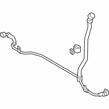 Toyota GR Supra Radiator Hose - 16057-WAA01