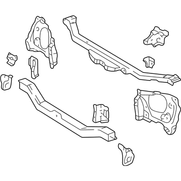 Toyota Corolla Radiator Support - 53201-02030