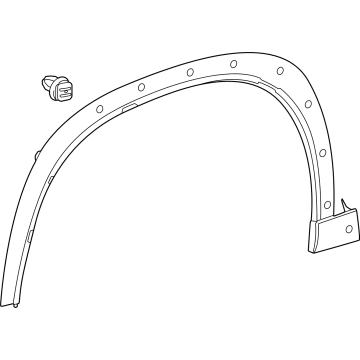 Toyota 75085-0E060 Wheel Opening Molding
