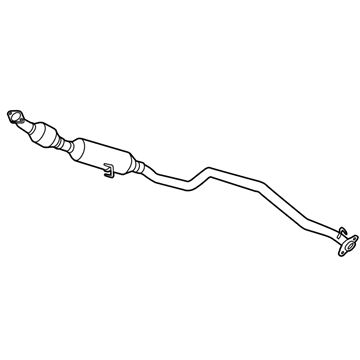 Toyota Matrix Exhaust Pipe - 17420-0D160