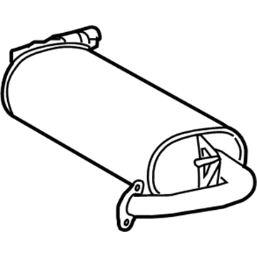 Toyota Matrix Muffler - 17430-0D540