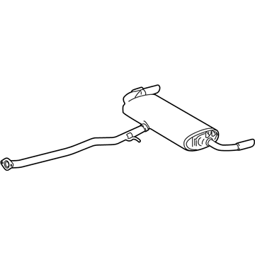 Toyota RAV4 Prime Exhaust Pipe - 17430-25241