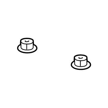 Toyota 90118-WBA08 Hold Down Nut