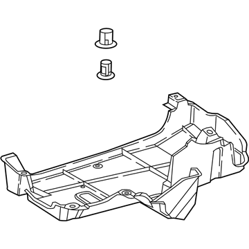 Toyota 57627-10010 Front Shield