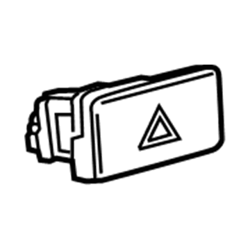Toyota Prius C Hazard Warning Switch - 84332-52120