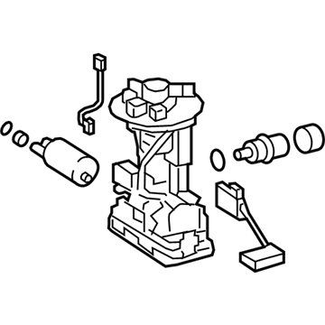 Toyota Corolla Fuel Pump - 77020-02A00