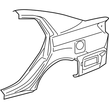 Toyota 61611-AC030 Quarter Panel