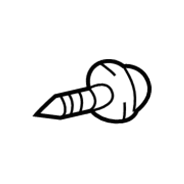 Toyota 90080-16031 Grille Screw