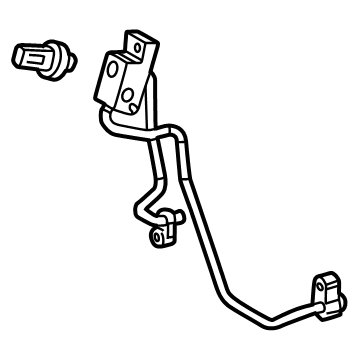Toyota bZ4X A/C Hose - 88710-42430