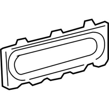 Toyota 55459-60010 Cover, Instrument, Lower Driver Side