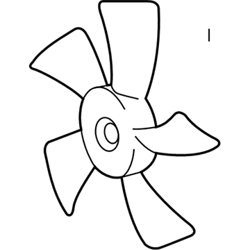 Toyota Sienna Cooling Fan Assembly - 16361-0A140