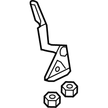 Toyota 53410-0R030 Hinge Assembly, Passenger Side
