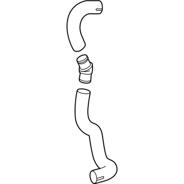 Toyota 16057-F0141 Upper Hose