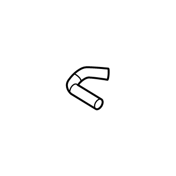 Toyota Prius Coolant Reservoir Hose - 16283-37030