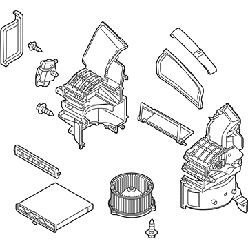 Scion 87130-WB003 Blower Assembly
