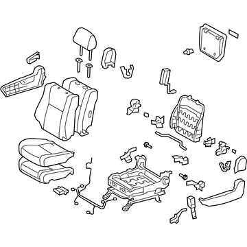 Toyota 71100-0CG00-B3 Seat Assembly