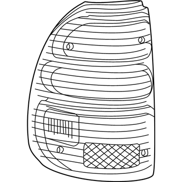 Toyota 81561-04060 Lens, Driver Side