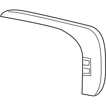 Toyota 87931-AA110 Mirror Glass, Passenger Side