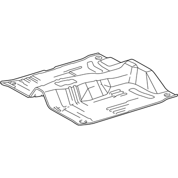Toyota Tacoma Floor Pan - 58111-04081