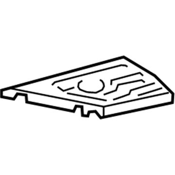 Toyota Prius V Floor Pan - 58314-47030