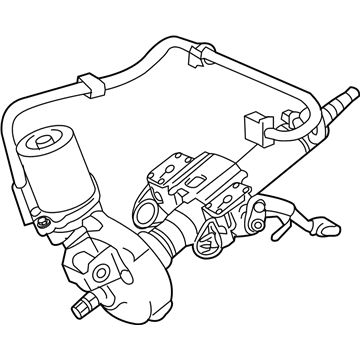 Toyota Prius V Steering Column - 45250-47300