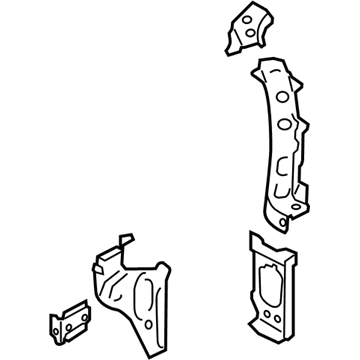 Scion FR-S Radiator Support - SU003-01368