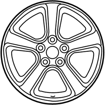Toyota Solara Spare Wheel - 42611-AA041