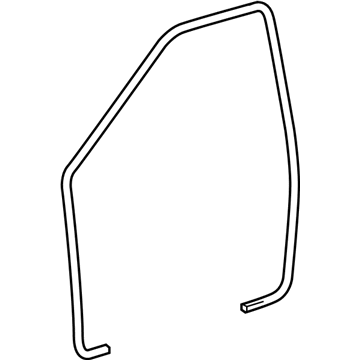 Scion xA Weather Strip - 62312-52040-B1