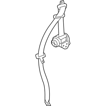 Toyota Yaris Seat Belt - 73360-0D350-B0