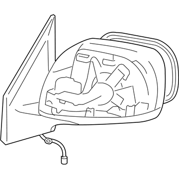 Toyota Land Cruiser Car Mirror - 87910-60B90